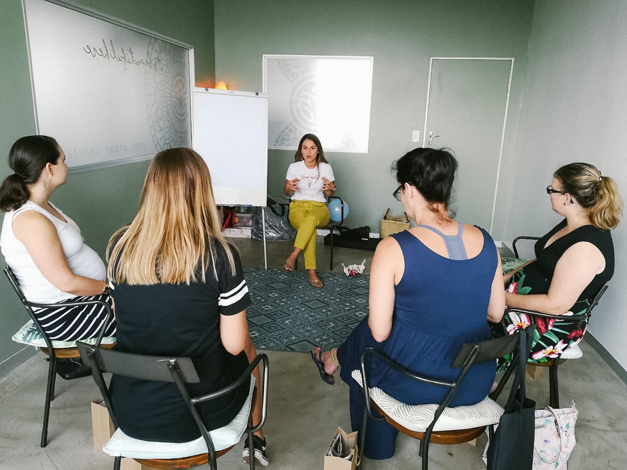 Candice Langford Doing A Talk